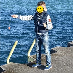 Puffer Vest For Boys, size 7-8 y